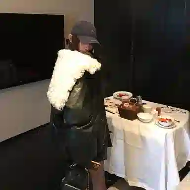 Coco Limited Parker Coat Black