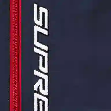 Supreme Contrast Zip Track Jacket