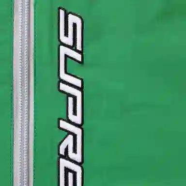 Supreme Contrast Zip Track Jacket