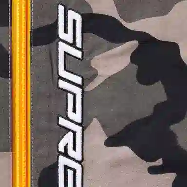 Supreme Contrast Zip Track Jacket