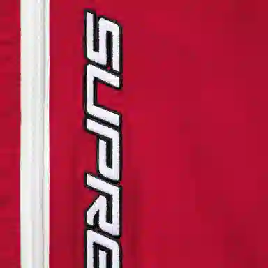 Supreme Contrast Zip Track Jacket