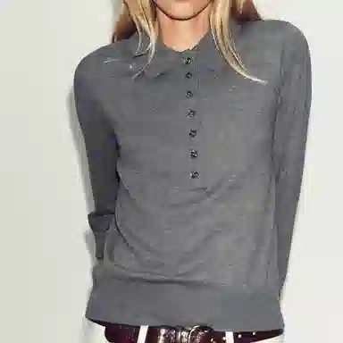 ZARA Polo Knit Sweater