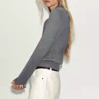 ZARA Polo Knit Sweater