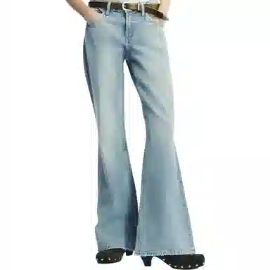 ZARA Trf Low Waist Flared Jeans