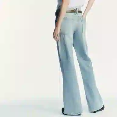 ZARA Trf Low Waist Flared Jeans