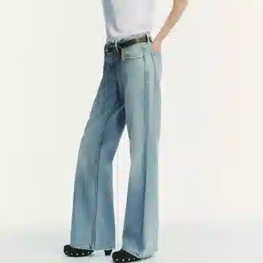 ZARA Trf Low Waist Flared Jeans