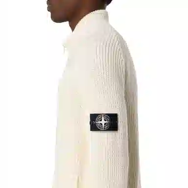 Stone Island Raw Beauty Knit Zip Sweater