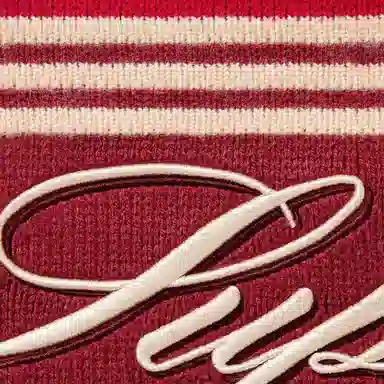 Supreme FW25 Script Stripe Half Zip Sweater