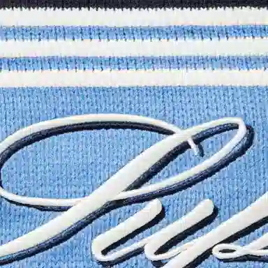 Supreme FW25 Script Stripe Half Zip Sweater