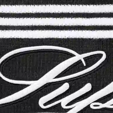 Supreme FW25 Script Stripe Half Zip Sweater