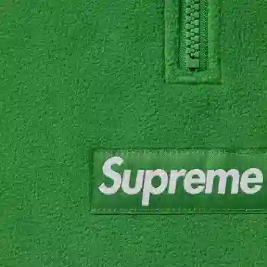 Supreme x Polartec FW24 Facemask Half Zip Hooded Sweatshirt