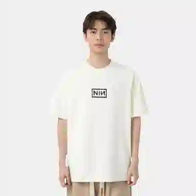 H&M Casual Loose Vintage Breathable Crew Neck T-Shirt Men