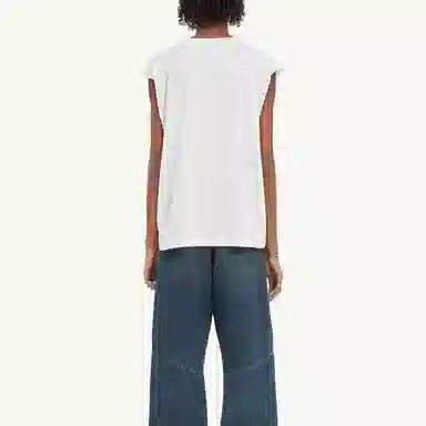 MM6 Maison Margiela Sleeveless Vest White