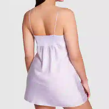 Victoria's Secret PINK PINK TENCEL SLIP DRESSPastel Lilac Ditsy Floral