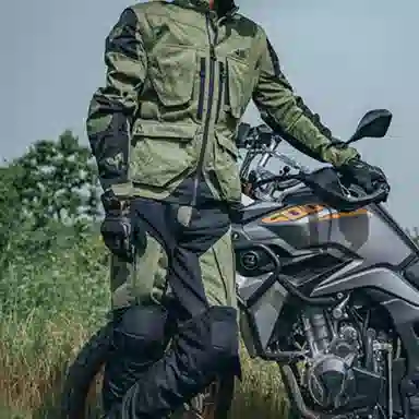 杜汉 男女同款 越野 防摔 透气 套装 机车服新 通勤摩旅