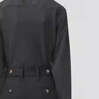 Burberry Logo Embroidered Wool Shirt