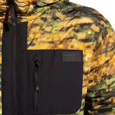 Burberry FW22 Camo Logo Down Jacket