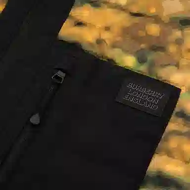 Burberry FW22 Camo Logo Down Jacket