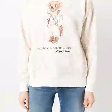 Polo Ralph Lauren FW21 Beige Sweatshirt
