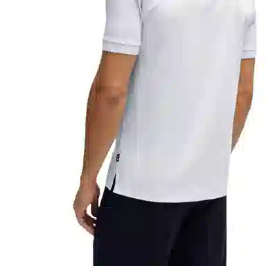 HUGO BOSS Slim-Fit Polo Shirt With Colour-Blocked Collar Polo