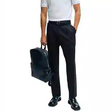 HUGO BOSS Slim-Fit Polo Shirt With Colour-Blocked Collar Polo