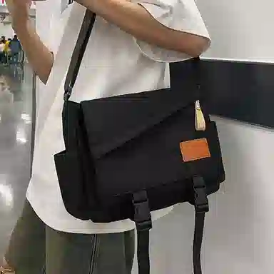 恒源祥 时尚复古 尼龙 单肩包 男女同款情侣款 多色