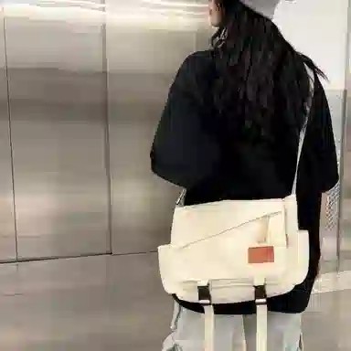 恒源祥 时尚复古 尼龙 单肩包 男女同款情侣款 多色