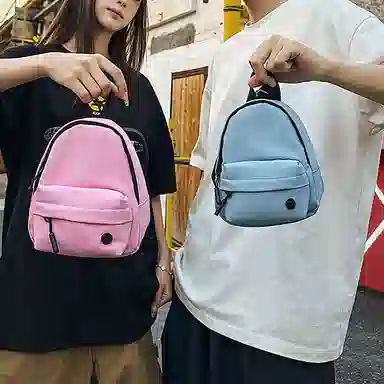 醇龙 时尚精致运动百搭轻便纯色洋气简约清新日常通勤 皮膜拼尼龙 斜挎包单肩包 男女同款情侣款 多色