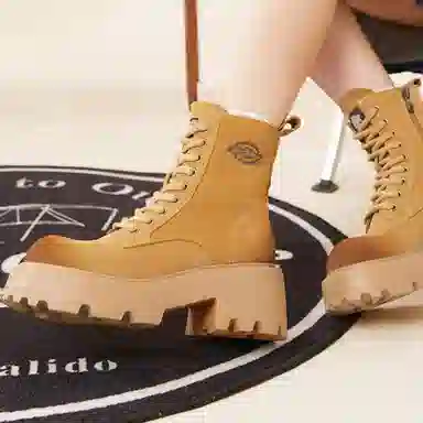 Dickies Martin Boots 6cm Women's Tan