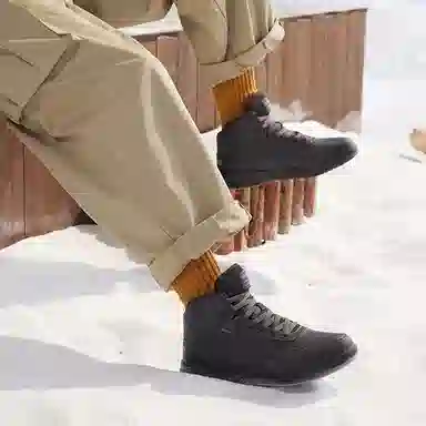 361° Winter High-Top Sneakers Black Grey