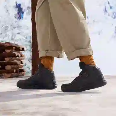 361° Winter High-Top Sneakers Black Grey