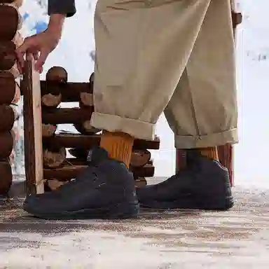 361° Winter High-Top Sneakers Black Grey