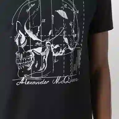 Alexander McQueen SS22 Black T-Shirt
