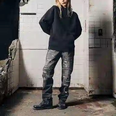 Levi’s x CLOT FW24 RGB Paisley Patch Jeans