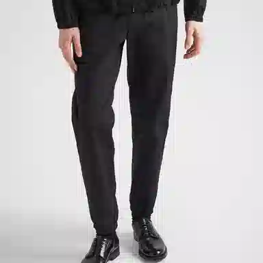 Prada Zipper Pocket Joggers Black