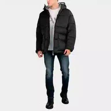 Armani Exchange Black Down Jacket