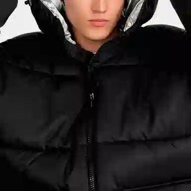 Armani Exchange Black Down Jacket