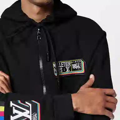 Louis Vuitton SS23 Hoodie Black