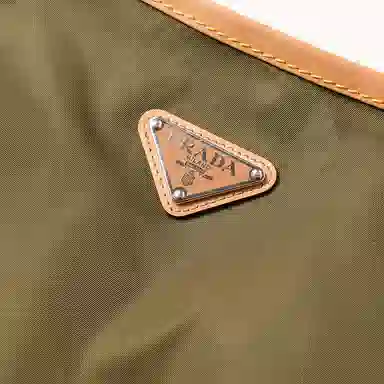 Prada SS24 Mid-Rise Mini Skirt Green