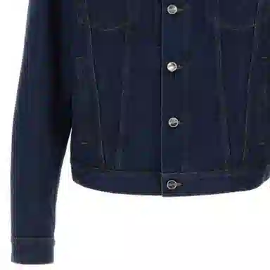 GUCCI FW25 Cotton Webbing Denim Jacket