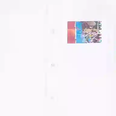 KENZO SS22 Printed Long Sleeve Shirt White