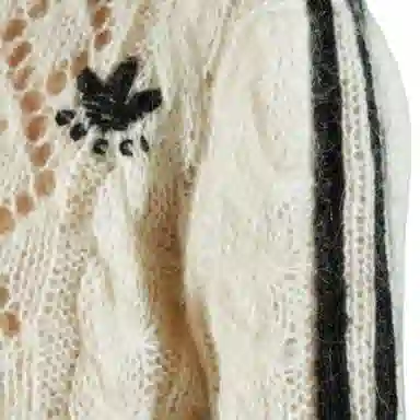 GUCCI x adidas FW22 Mohair Sweater Ivory