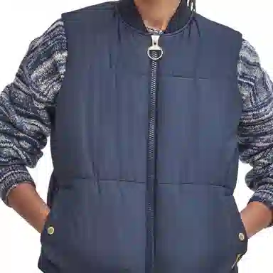 Barbour Vest Navy