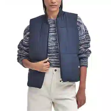 Barbour Vest Navy