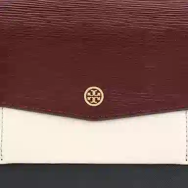Tory Burch Robinson Brown Red