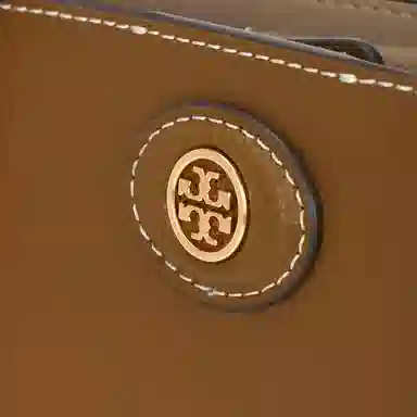 Tory Burch Robinson Small Satchel Brown