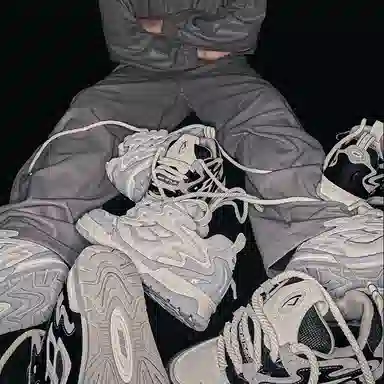 BLINDNOPLAN FLAME 1.0 Shadow Black