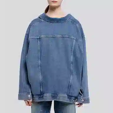 Balenciaga Denim Jacket Blue