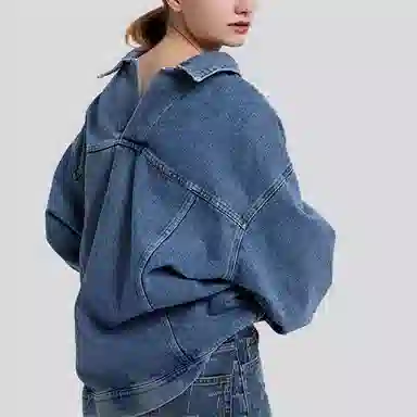 Balenciaga Denim Jacket Blue