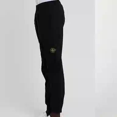 Stone Island SS22 Cargo Pants Black